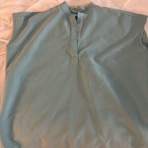 Figs Seaglass Scrub Top